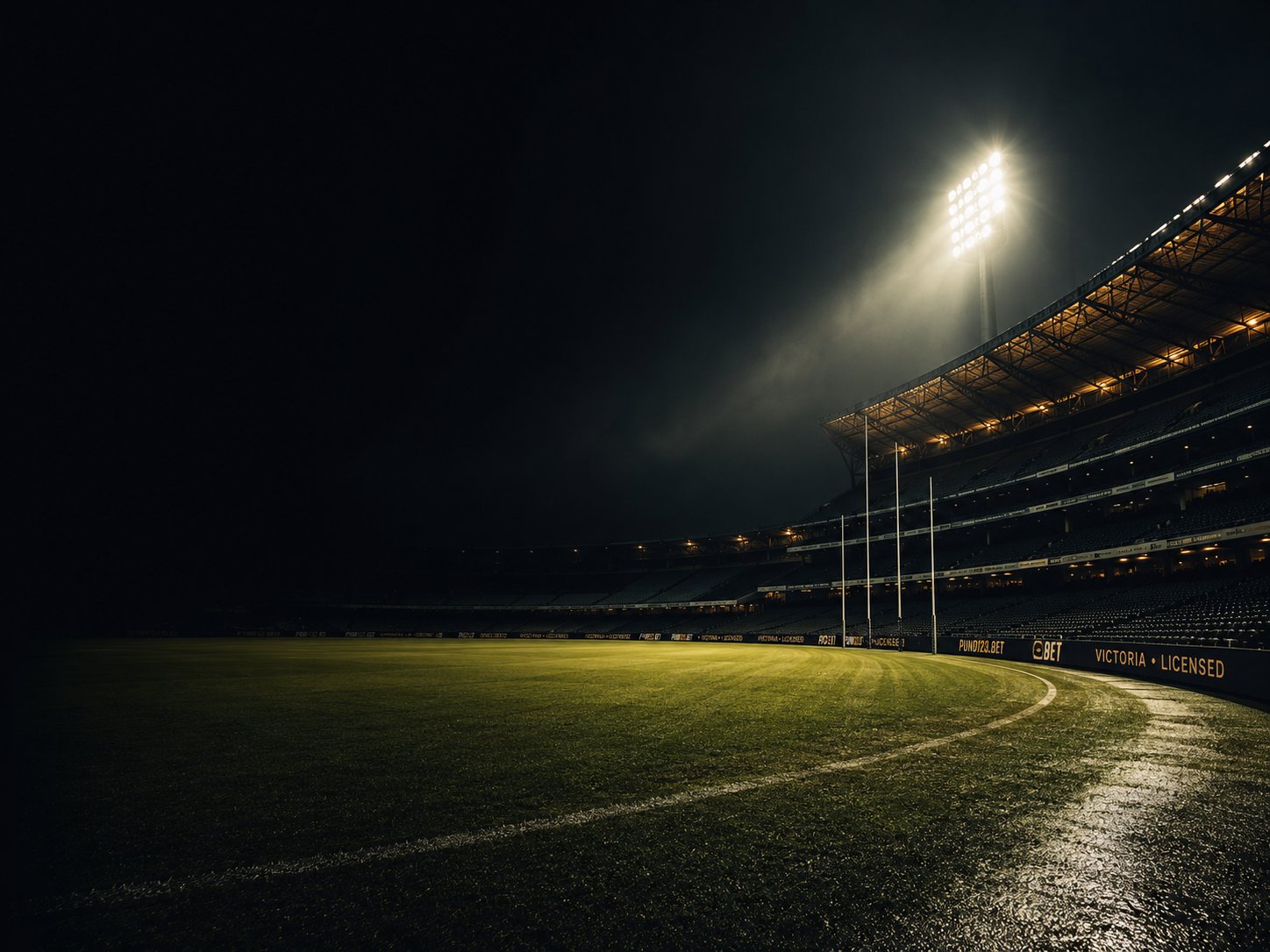 AFL match at an Australian stadium
